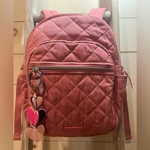 Vera Bradley Strawberry Ice Quilted Backpack